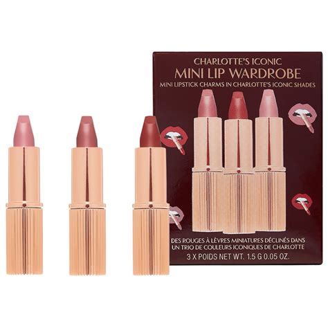 Highlighted Ingredients: - <b>Lipstick</b> Tree and Orchid Extract: Visibly softens, protects, and hydrates lips. . Charlotte tilbury mini lipstick